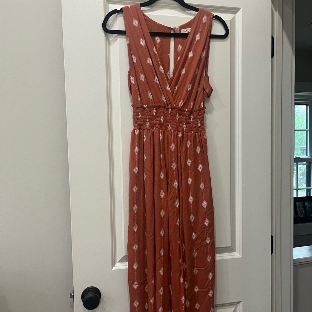 Illa Illa Orange Jumpsuit